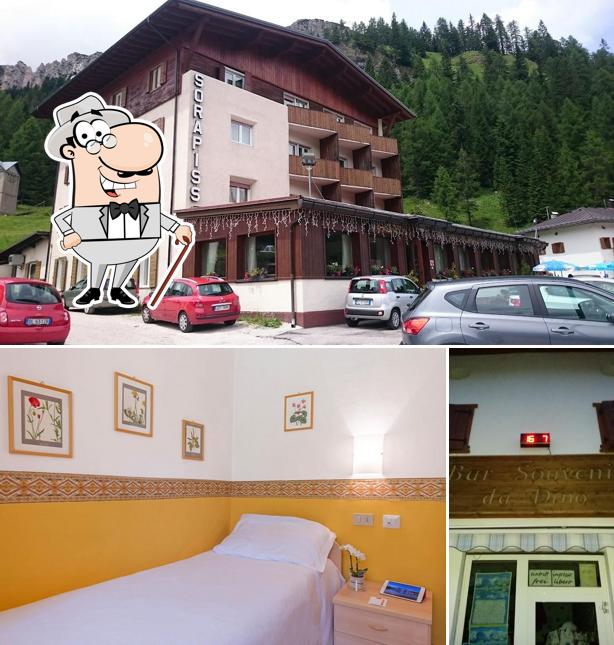 Gli esterni di Hotel Sorapiss