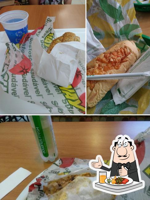 Platos en Subway