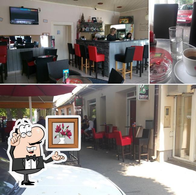 Gli interni di Caffe bar Hag