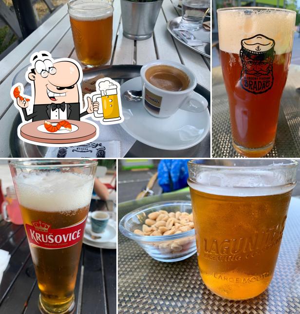 Commandez un verre de bière blonde ou brune