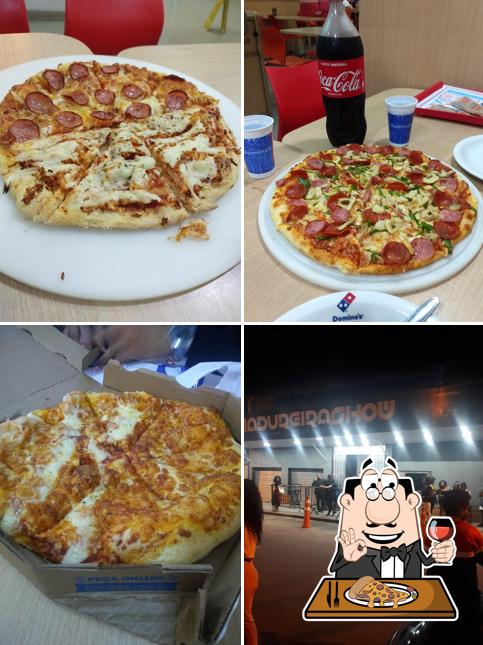 Escolha pizza no Domino's Pizza - Madureira