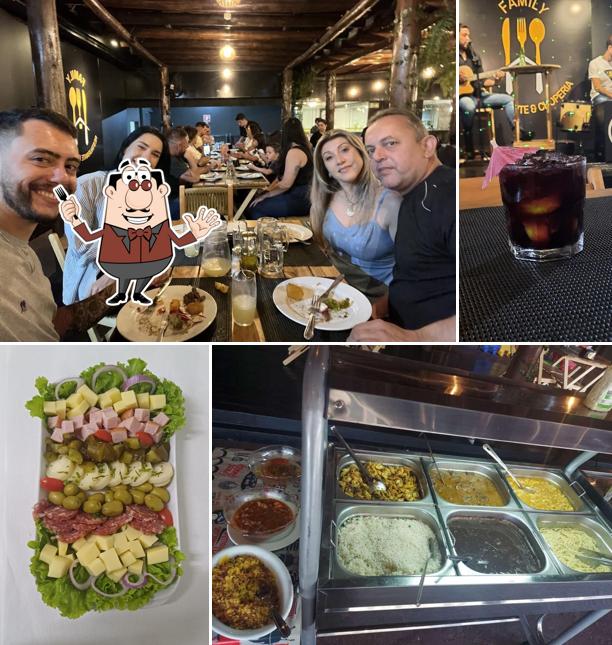 Comida em Family Restaurante e Choperia