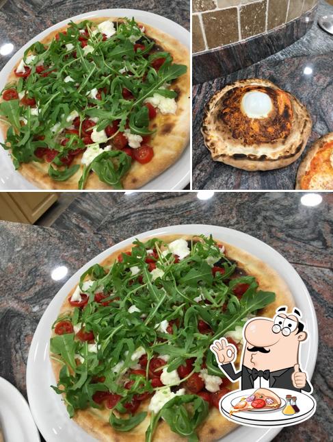Try out pizza at New Moon
