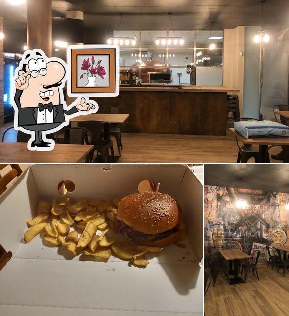 La interni e cittadini del ristorante