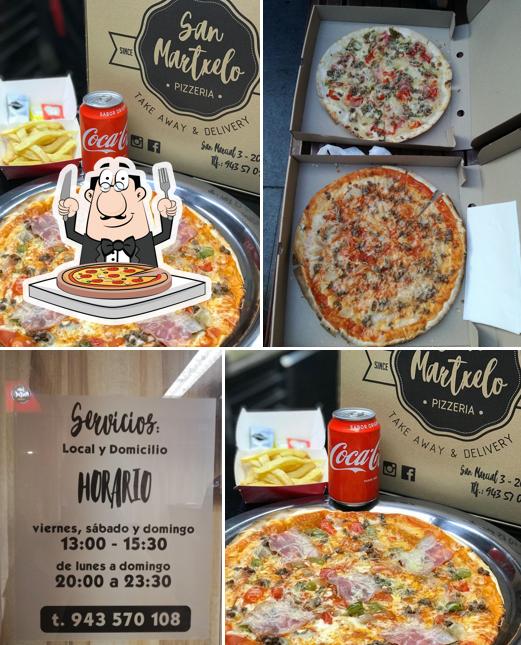 Попробуйте пиццу в "Pizzeria San Martxelo"