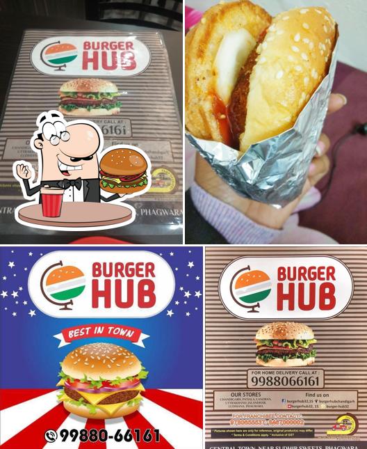 Burger Hub’s burgers will cater to satisfy different tastes