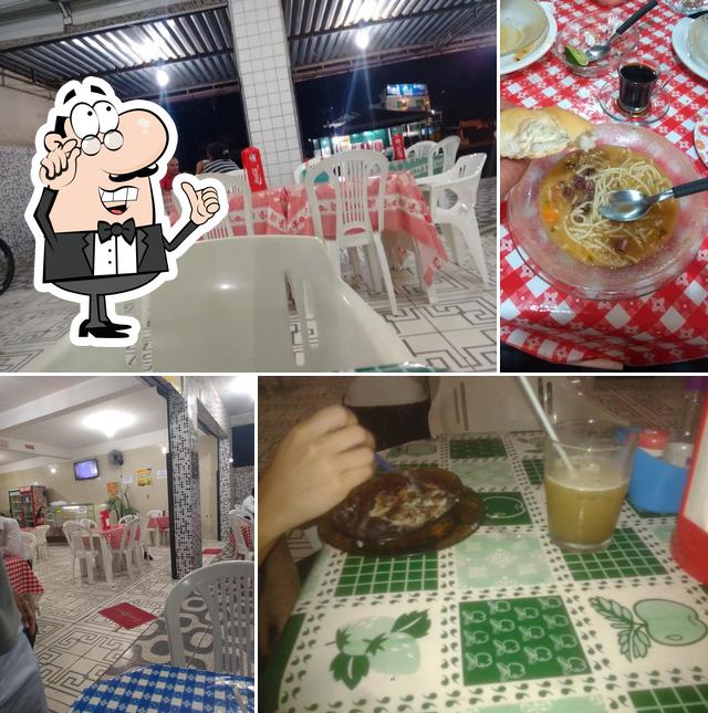 O interior do Lanchonete do Amaro