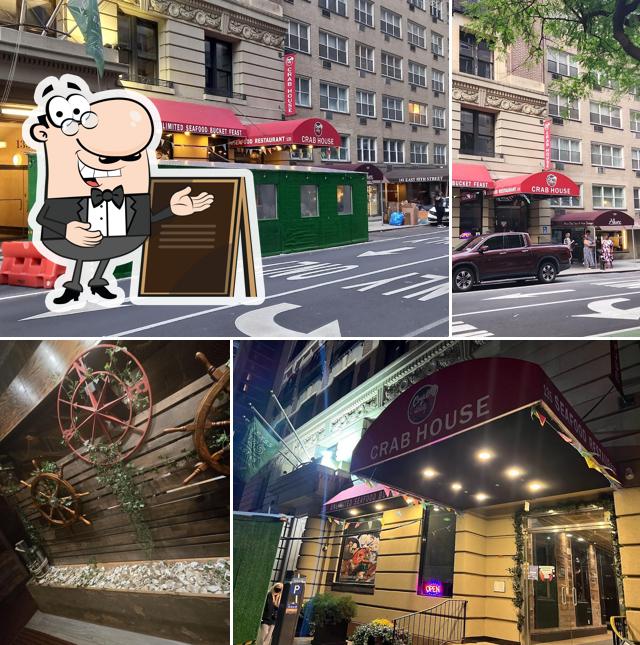 Crab House, 135 E 55th St in West New York Restaurant menu and reviews