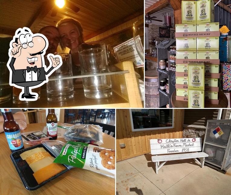 Hall's WineRWe & Country Market in Clyde Restaurant reviews