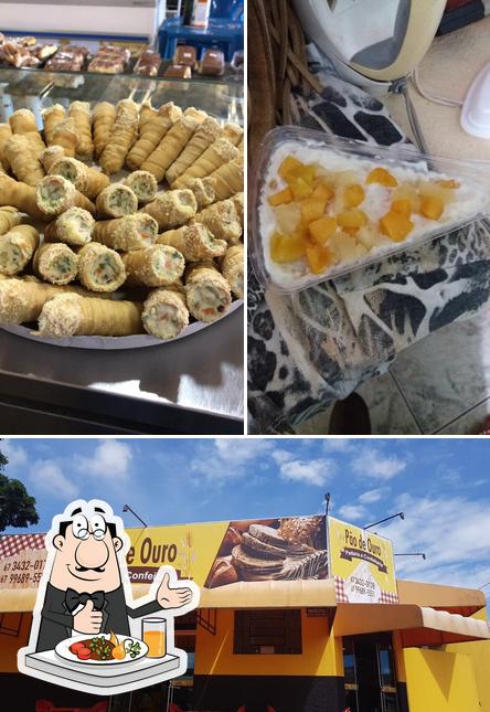 Comida em Panificadora Pão de Ouro