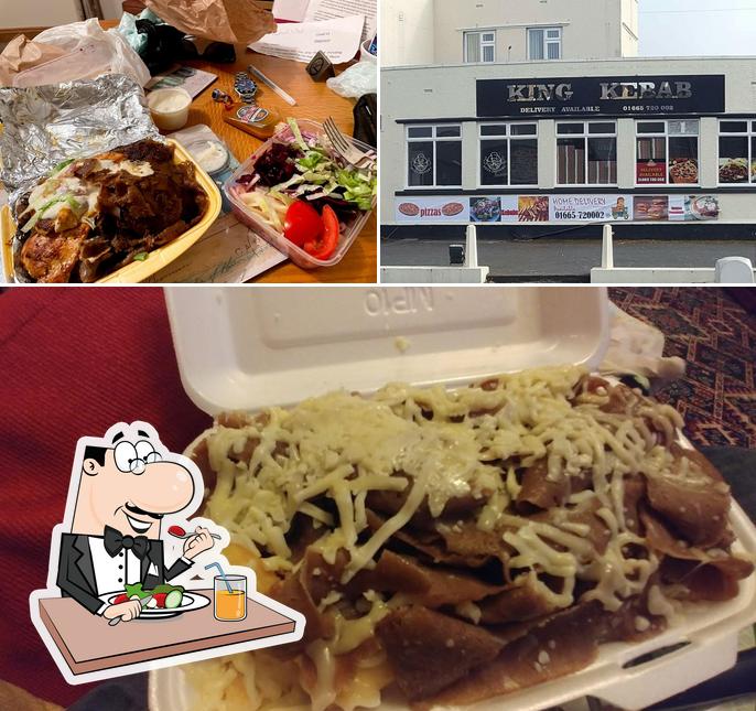 Meals at King Kebab Seahouses