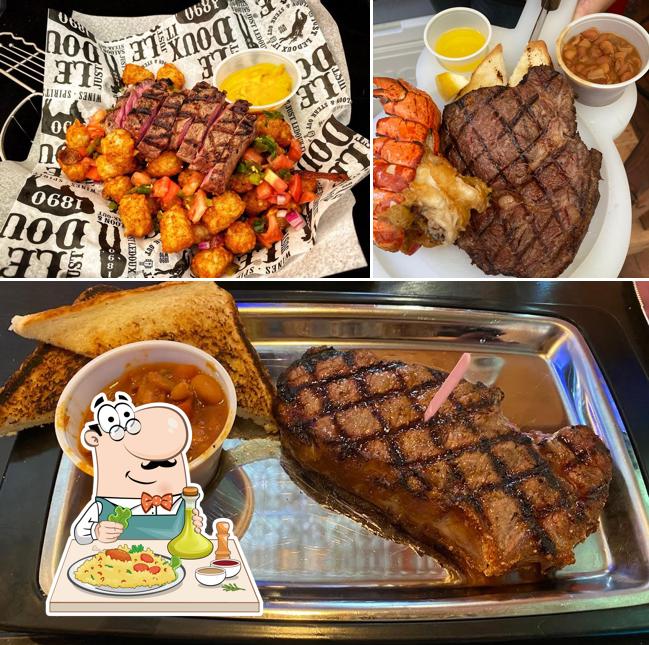 Meals at Just LeDoux It Saloon & Steak Out