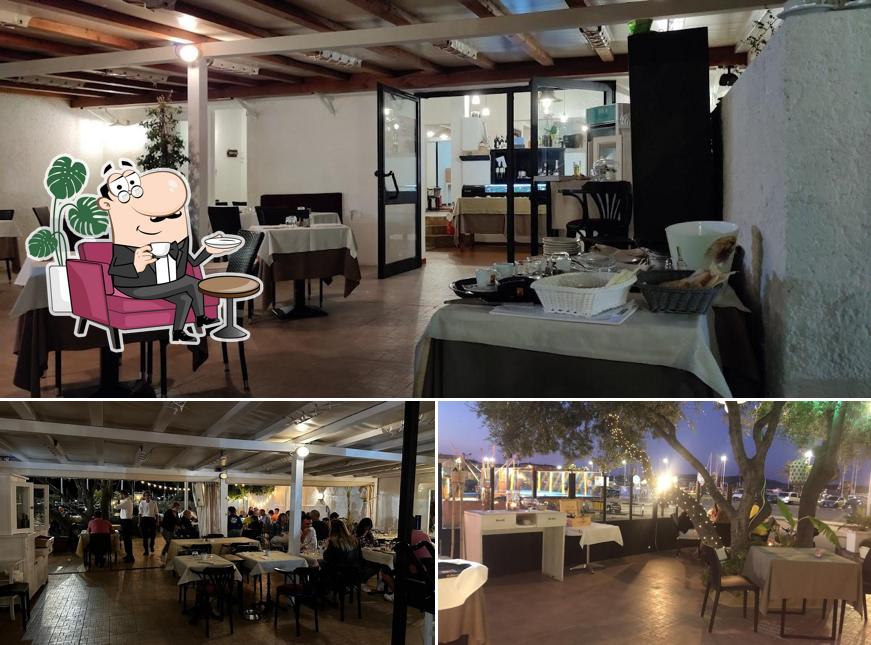 Gli interni di Kissu Ristorante Pizzeria