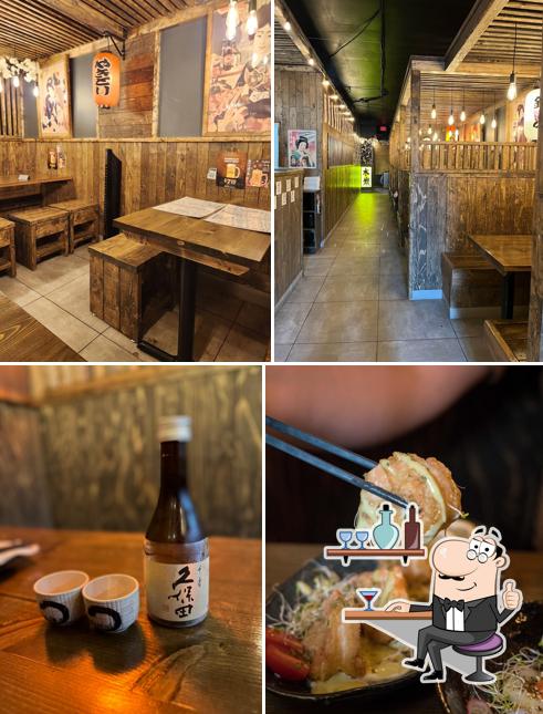 L'intérieur de Mokutan Yakitori & Oyster Izakaya