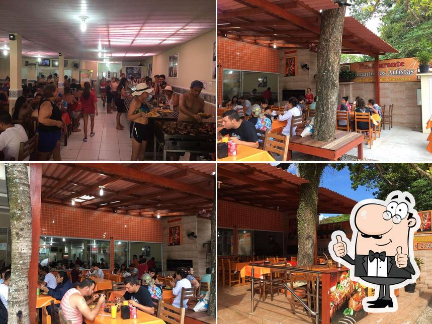 Look at this picture of Restaurante Recanto dos Artistas - Laranjeiras