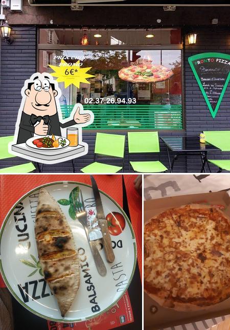 Las fotos de comida y interior en Pronto Pizza