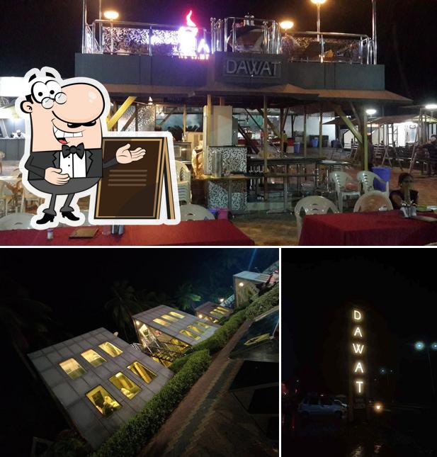 Enjoy the view outside Dawat Restaurant