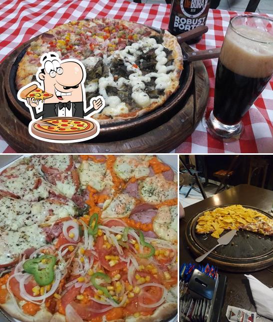 No Emporio da pizza, você pode pedir pizza