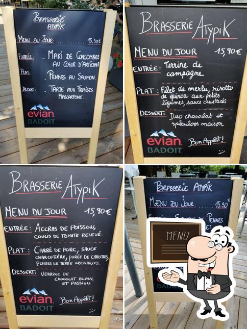 Le menu du tableau liste les options disponibles)