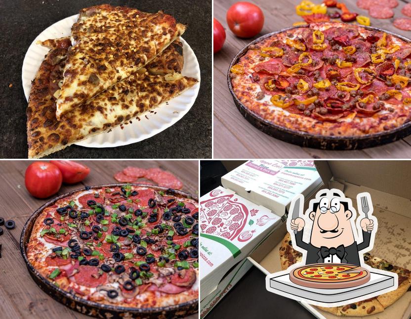 Choisissez de nombreux genres de pizzas