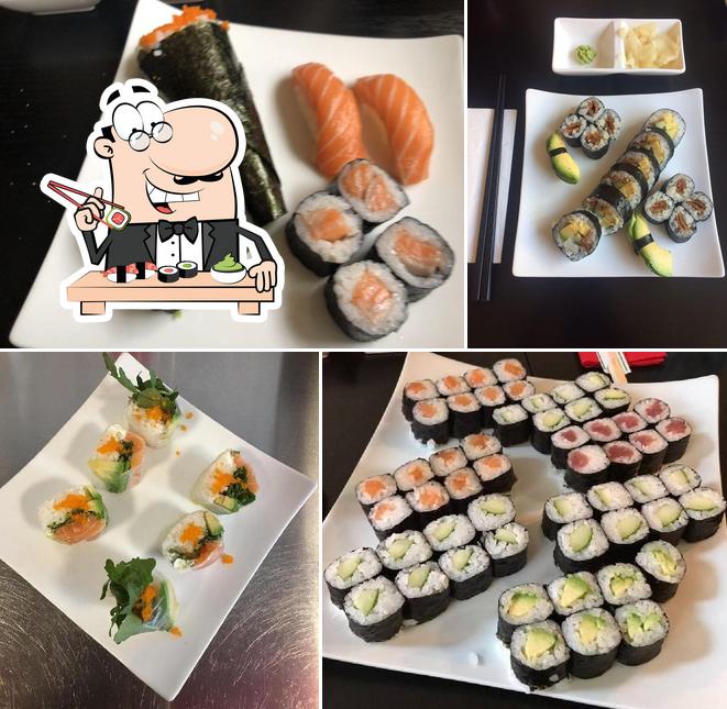 Choisissez de nombreuses options de sushi