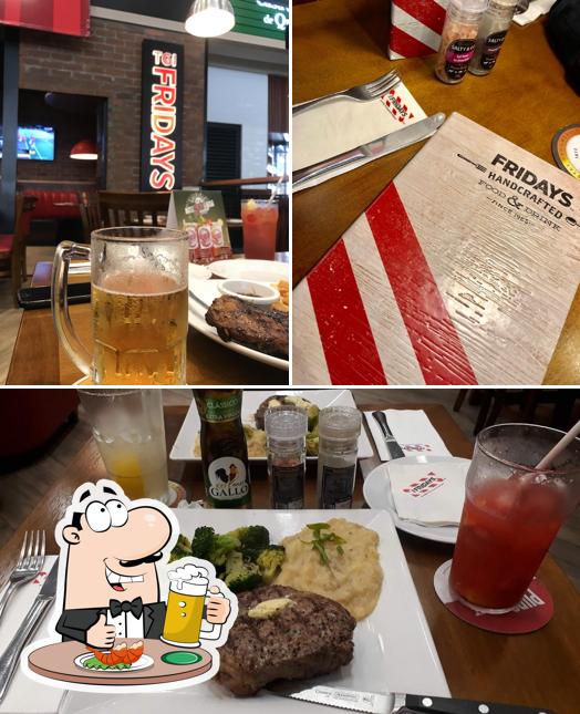 TGI Fridays serve uma gama de cervejas