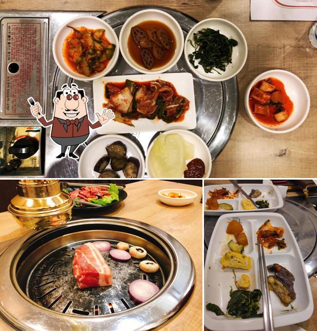 Meals at Midam Korean Barbecue Restaurant