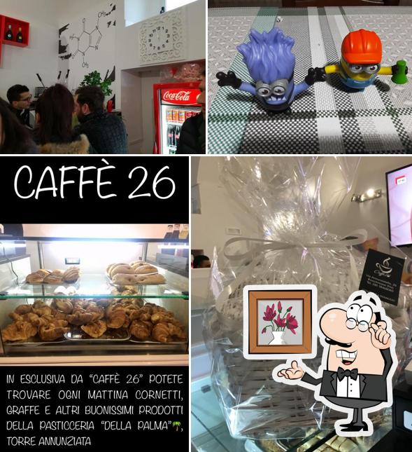 Découvrez l'intérieur de Caffè 26