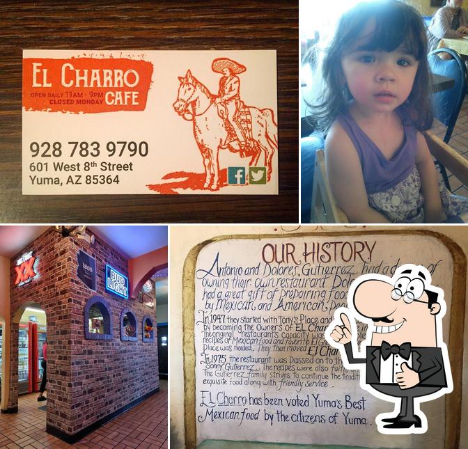 El Charro Cafe in Yuma Restaurant menu and reviews