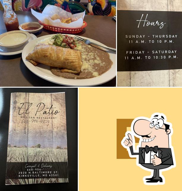 El patio mexican restaurant in Kirksville Restaurant menu and reviews
