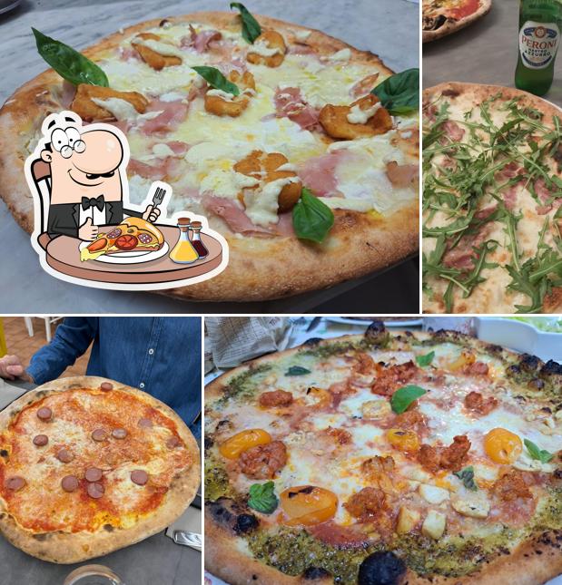 Ordina tra le molte varianti di pizza