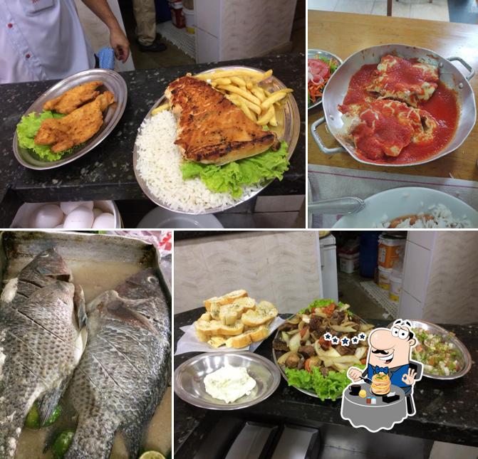 Comida em Lanchonete Valente
