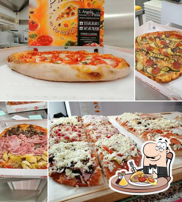 A L'Angolo della Pizza da Nene, puoi assaggiare una bella pizza