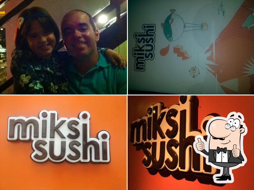 Here's a pic of Miksi Sushi