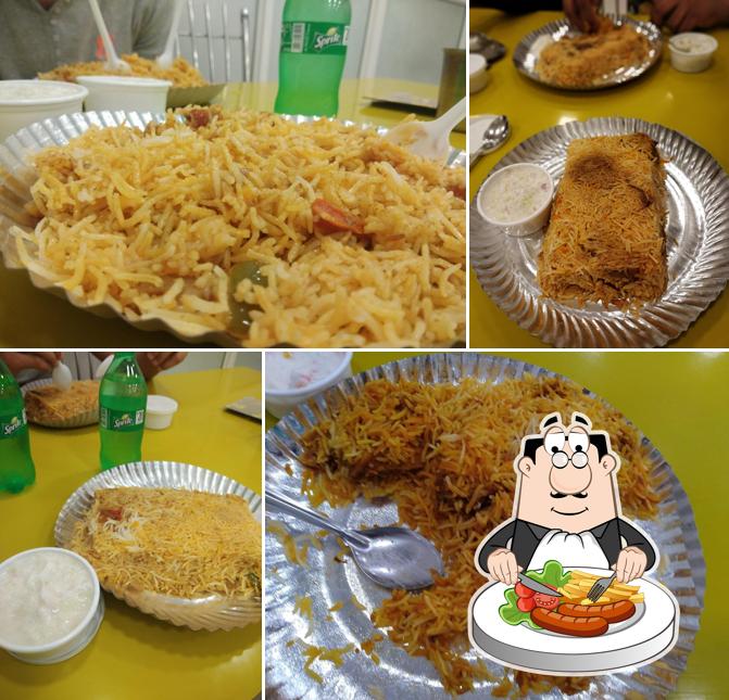 Food at Mustafa's Dum Biryani