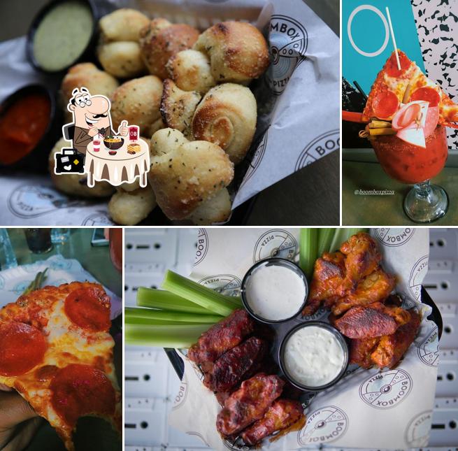 Boombox Pizza in Spokane Restaurant menu and reviews