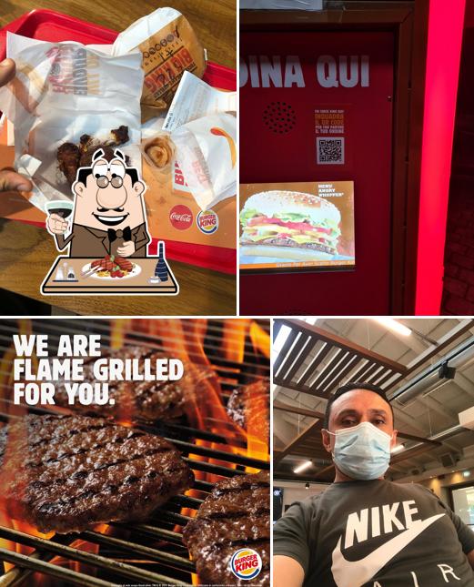 Prenditi i piatti di carne a Burger King