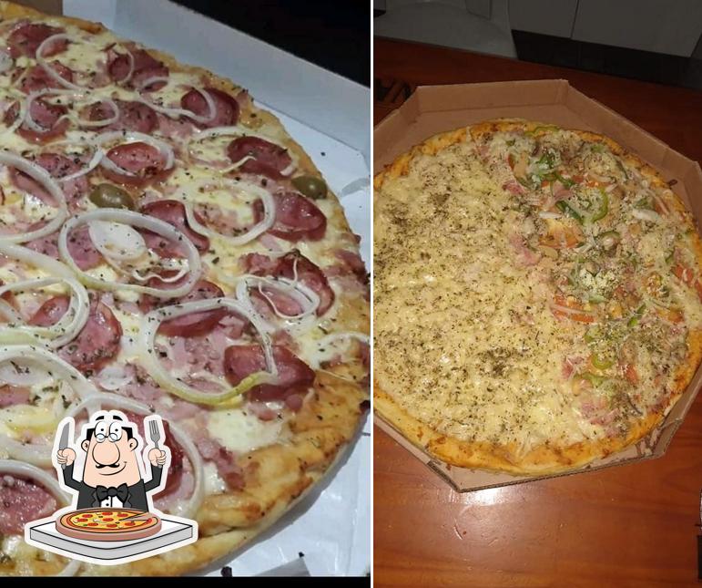 Peça pizza no Drika Pizzaria