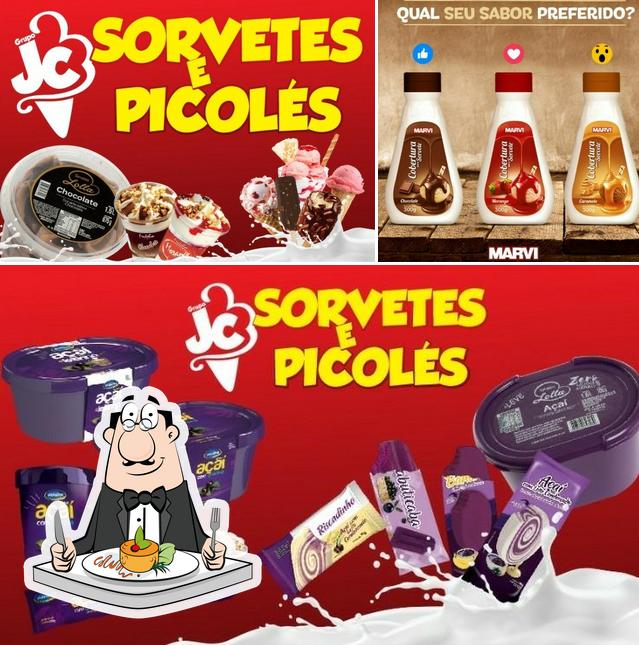 Comida em JC Sorvetes e picoles