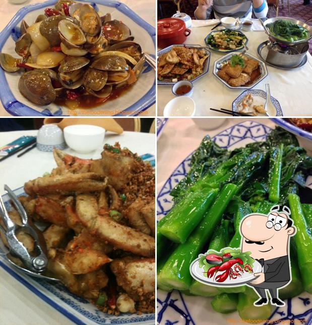 Try out various seafood meals offered by Seafood Village