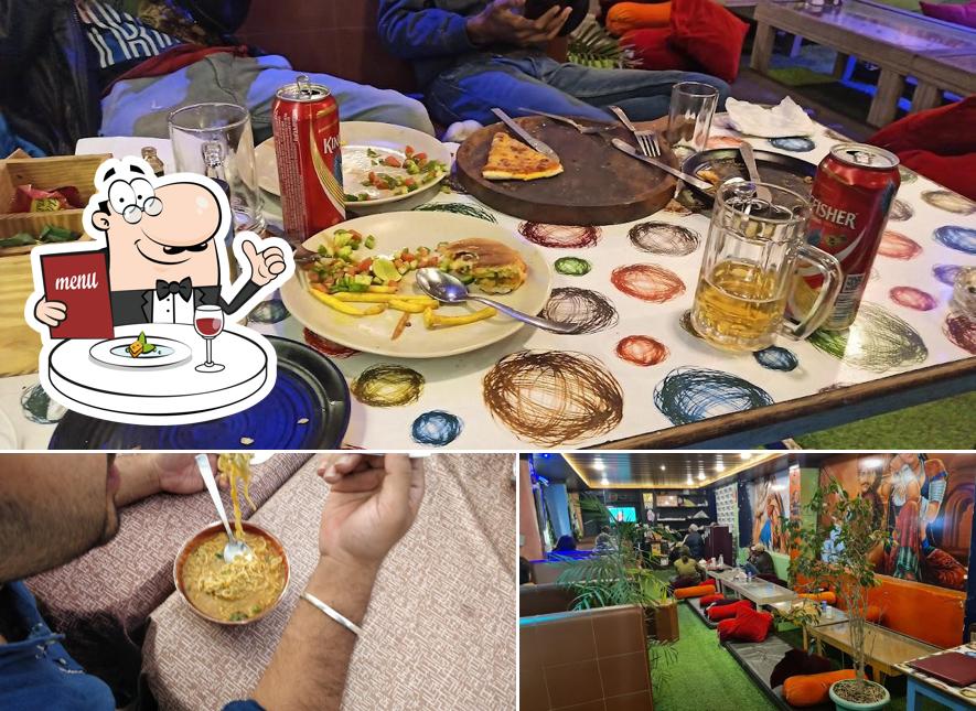 Food at Mango Heart Rock Restaurant