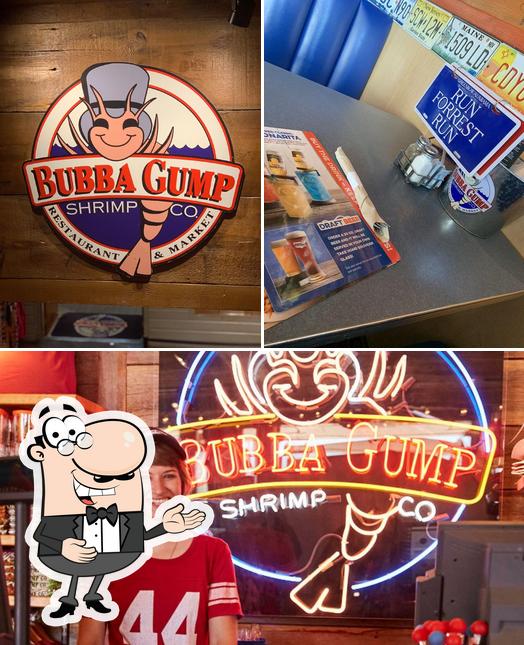 Look at this picture of Bubba Gump Shrimp Co