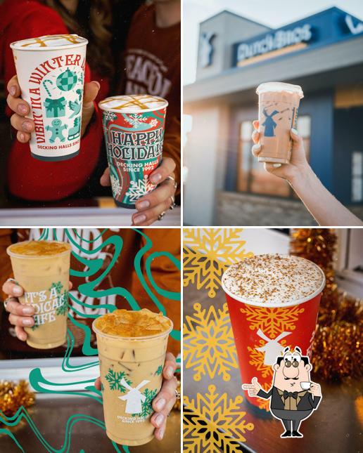 Dutch Bros Coffee restaurants in Lebanon, Oregon, summer 2024