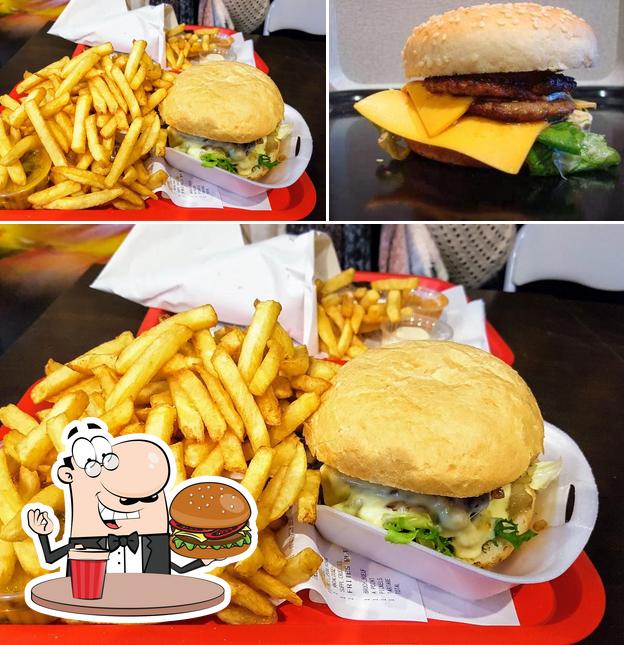 Prenez un hamburger à Frites à GoGo flenu