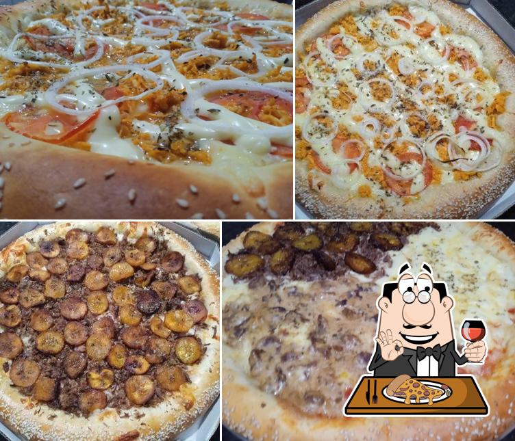 Experimente pizza no Momo's Pizzaria