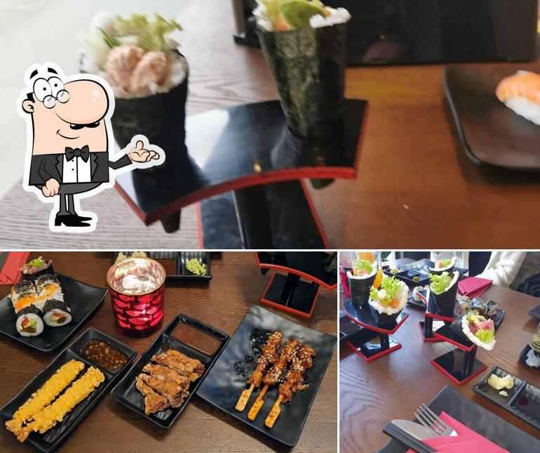 Voici la photo indiquant la intérieur et viande sur NATSUUMI Sushi & Grill