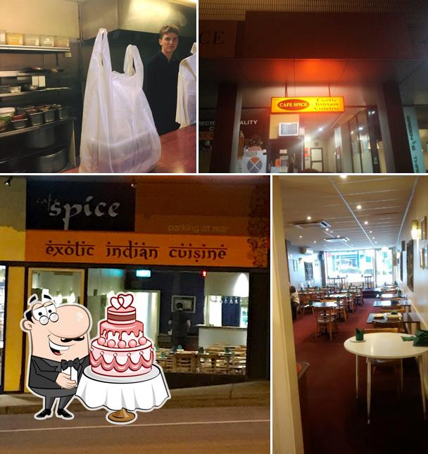 Sanjeev' Cafe Spice offers a space to hold a wedding reception
