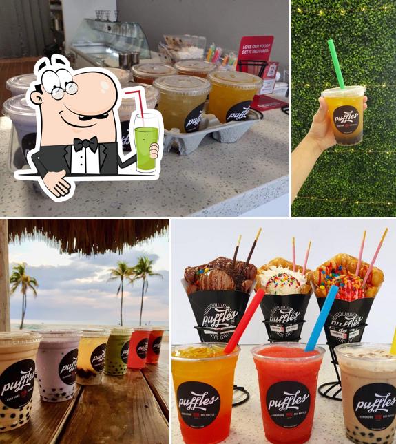 Puffles in Hollywood Restaurant menu and reviews
