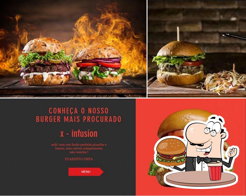 Os hambúrgueres do Fast - Food's King Gourmet Burger irão saciar diferentes gostos