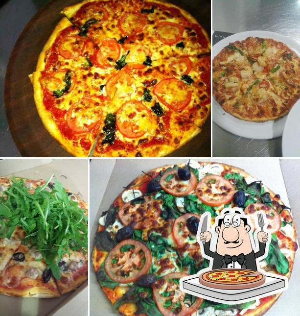 Order different types of pizza